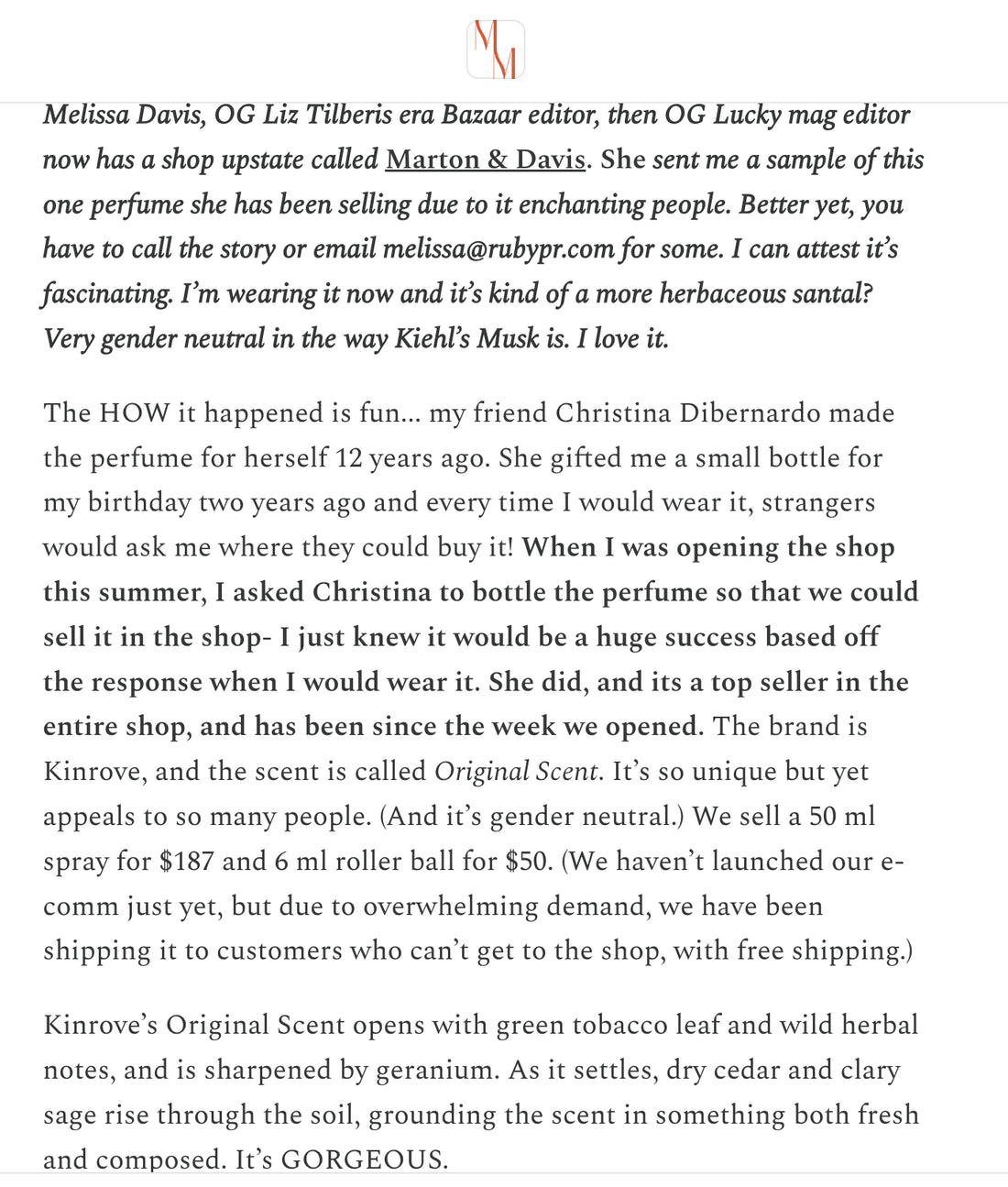 Marisa Meltzer Substack