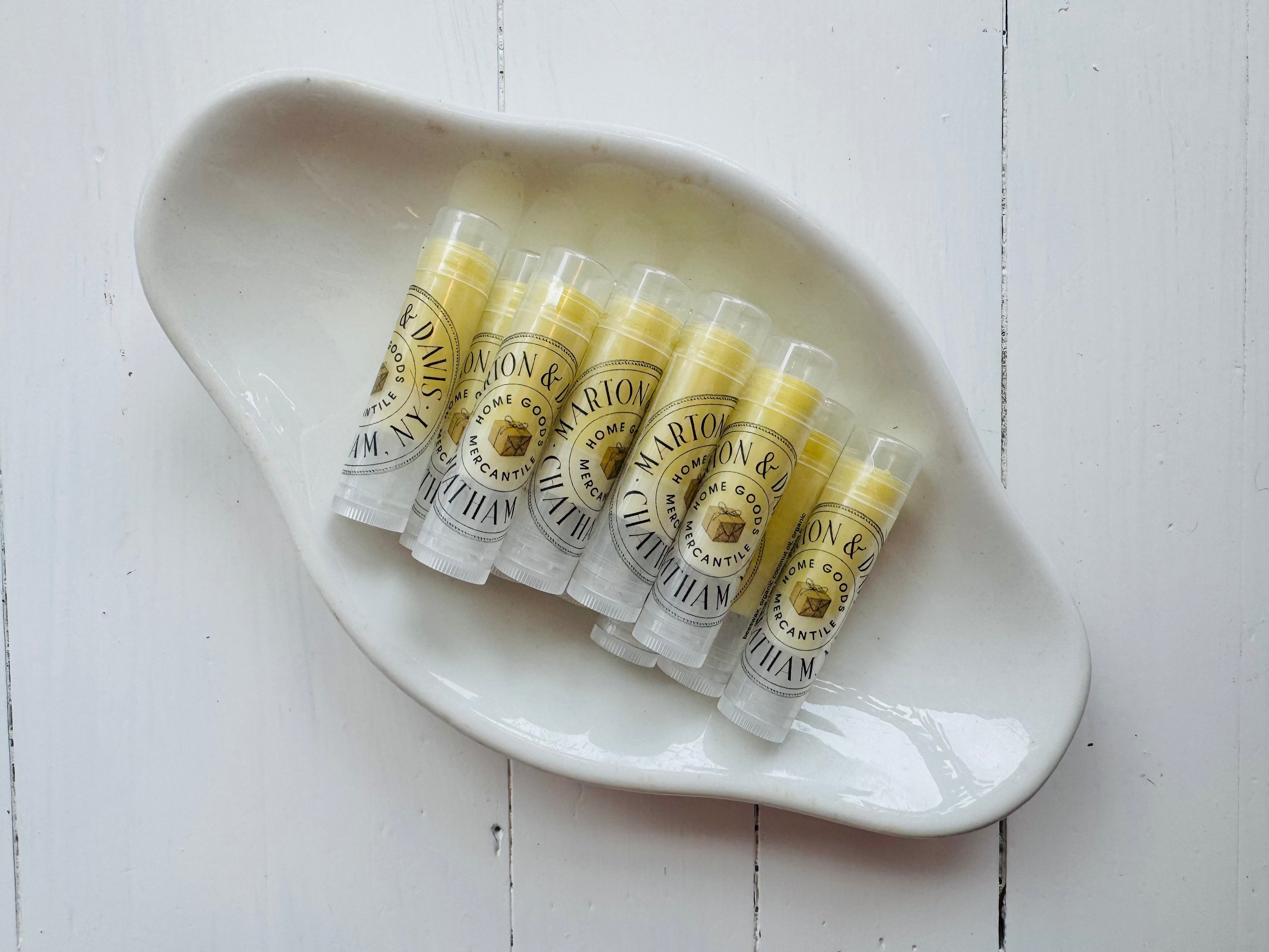 Marton & Davis Organic Beeswax Lip Balm