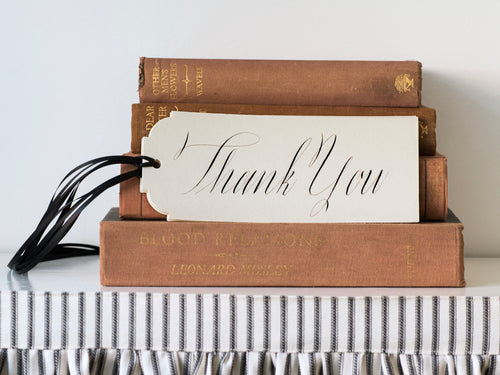 Calligraphed Gift Tags