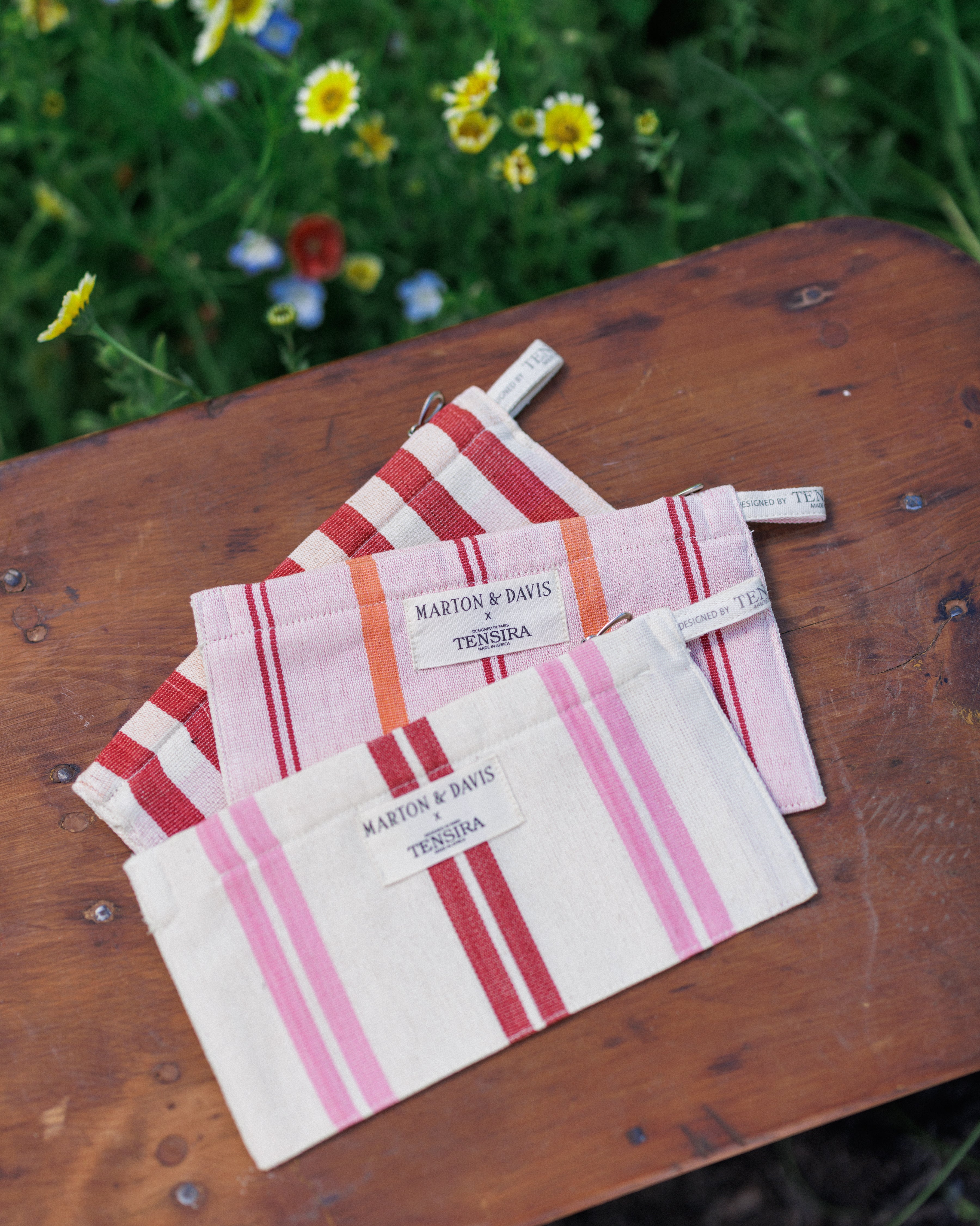 Marton & Davis x Tensira Zip Pouch